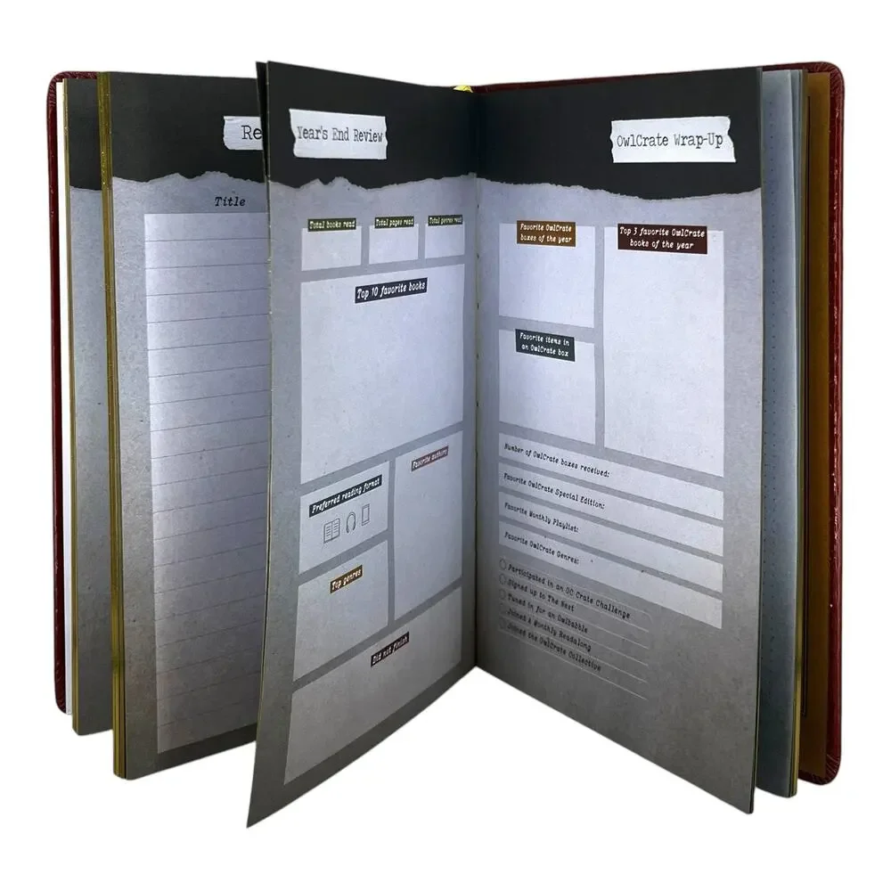 OwlCrate Undated Reading Planner - November 2025 YA Box Item Limited Edition